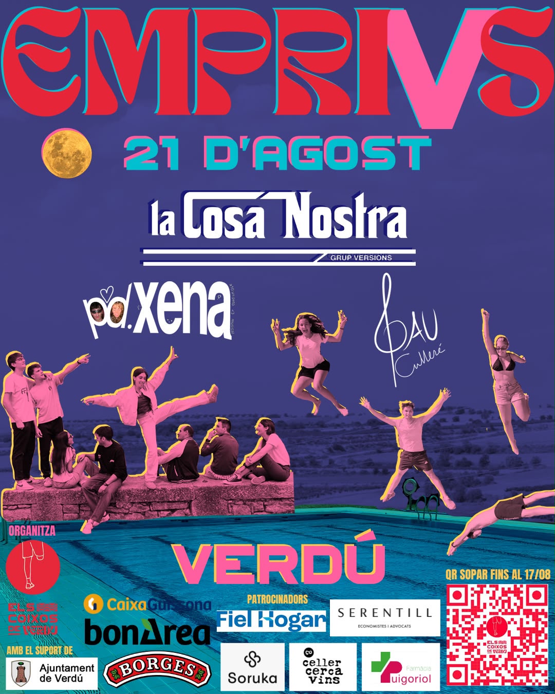 Cartell EMPRIVS 2026, 21 d'agost, Verdú